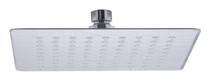 Thin Square Rainfall Shower Head In Solid Stainless Steel by Alfi