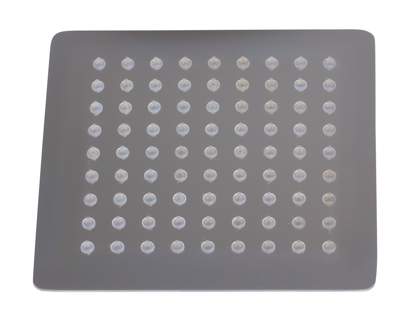 Thin Square Rainfall Shower Head In Solid Stainless Steel by Alfi