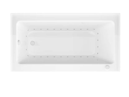 Soho 30 x 60 Front Skirted Air MassageBathtubwith Reversible Drain in Right Drain