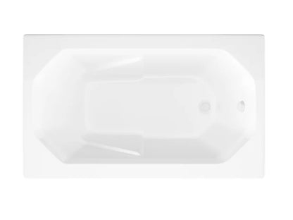 Mirage 36 x 60 Rectangular Soaking Bathtub with Reversible Drain