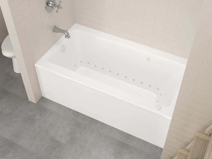 Soho 30 x 60 Front Skirted Air MassageBathtubwith Reversible Drain in Right Drain