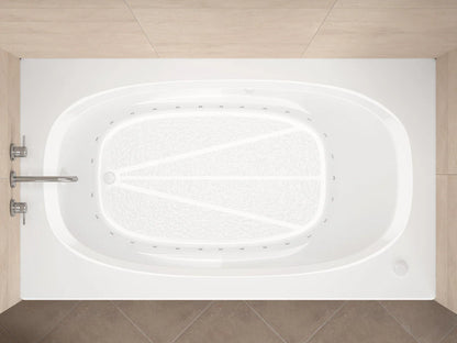 Atlantis Whirlpools Polaris 42 x 72 Rectangular Air Jetted Bathtub
