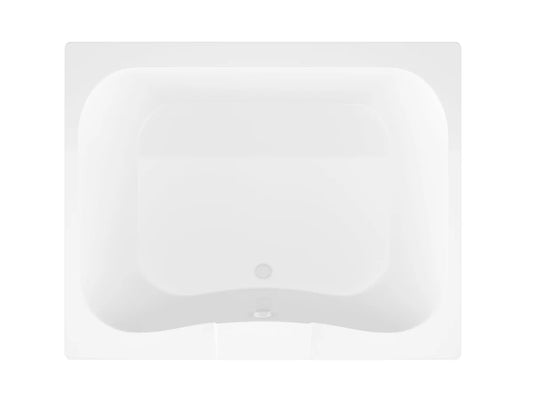 Neptune 40 x 60 Rectangular Soaking Bathtub with Reversible Drain