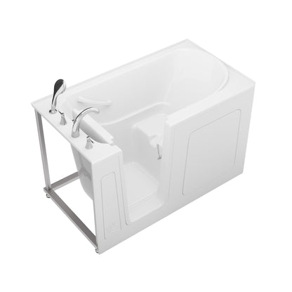 Meditub Collection 32 By 60 Walk In Soaking Tub Left Drain Quick Fill White