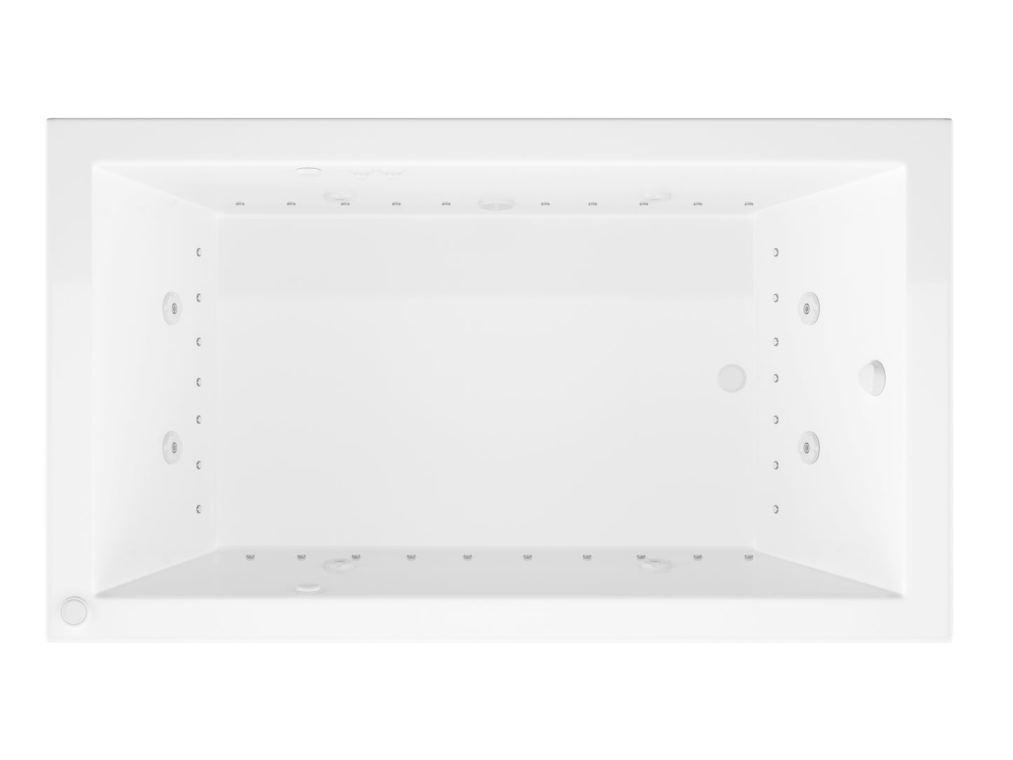 Atlantis Whirlpools Venetian 42 x 72 Rectangular Air & Whirlpool Jetted Bathtub